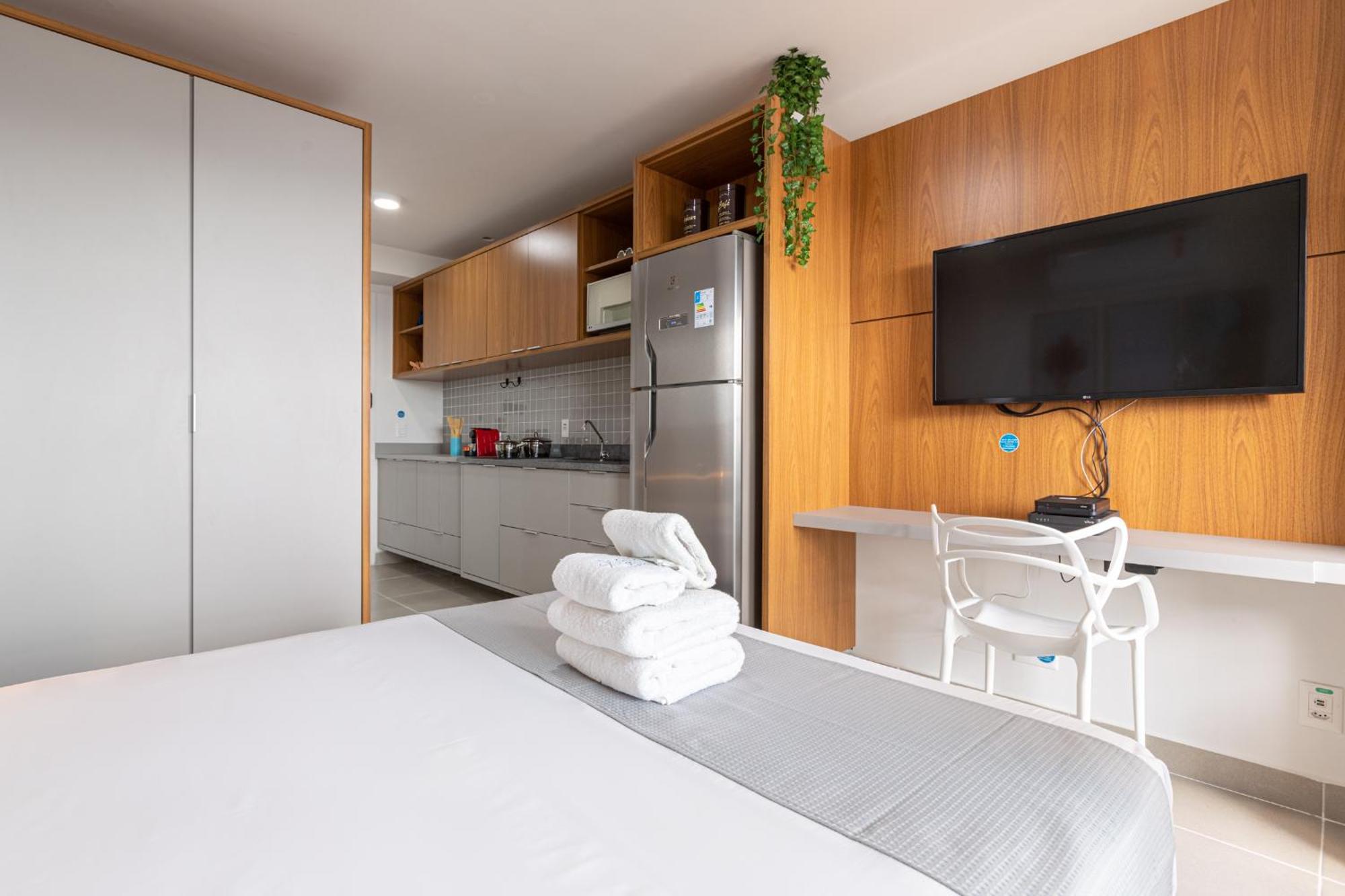 Easy Star - Lindo Studio No Alto Da Boa Vista Proximo Ao Metro - Tx03h Apartment