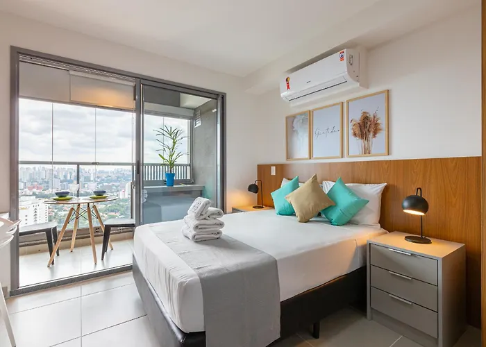Easy Star - Lindo Studio No Alto Da Boa Vista Proximo Ao Metro - Tx03H