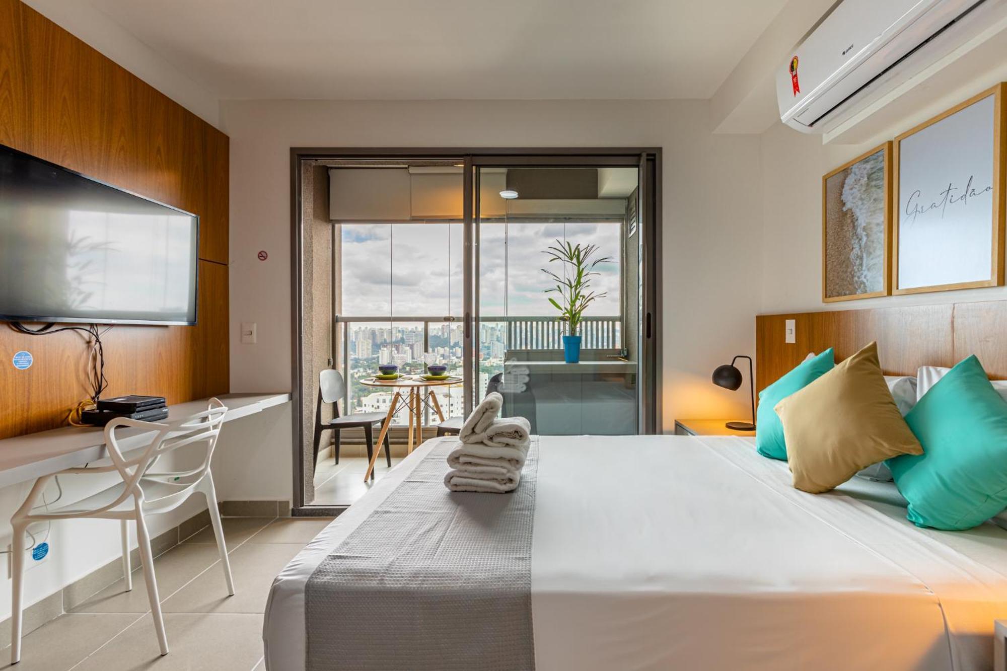 Easy Star - Lindo Studio No Alto Da Boa Vista Proximo Ao Metro - Tx03h *