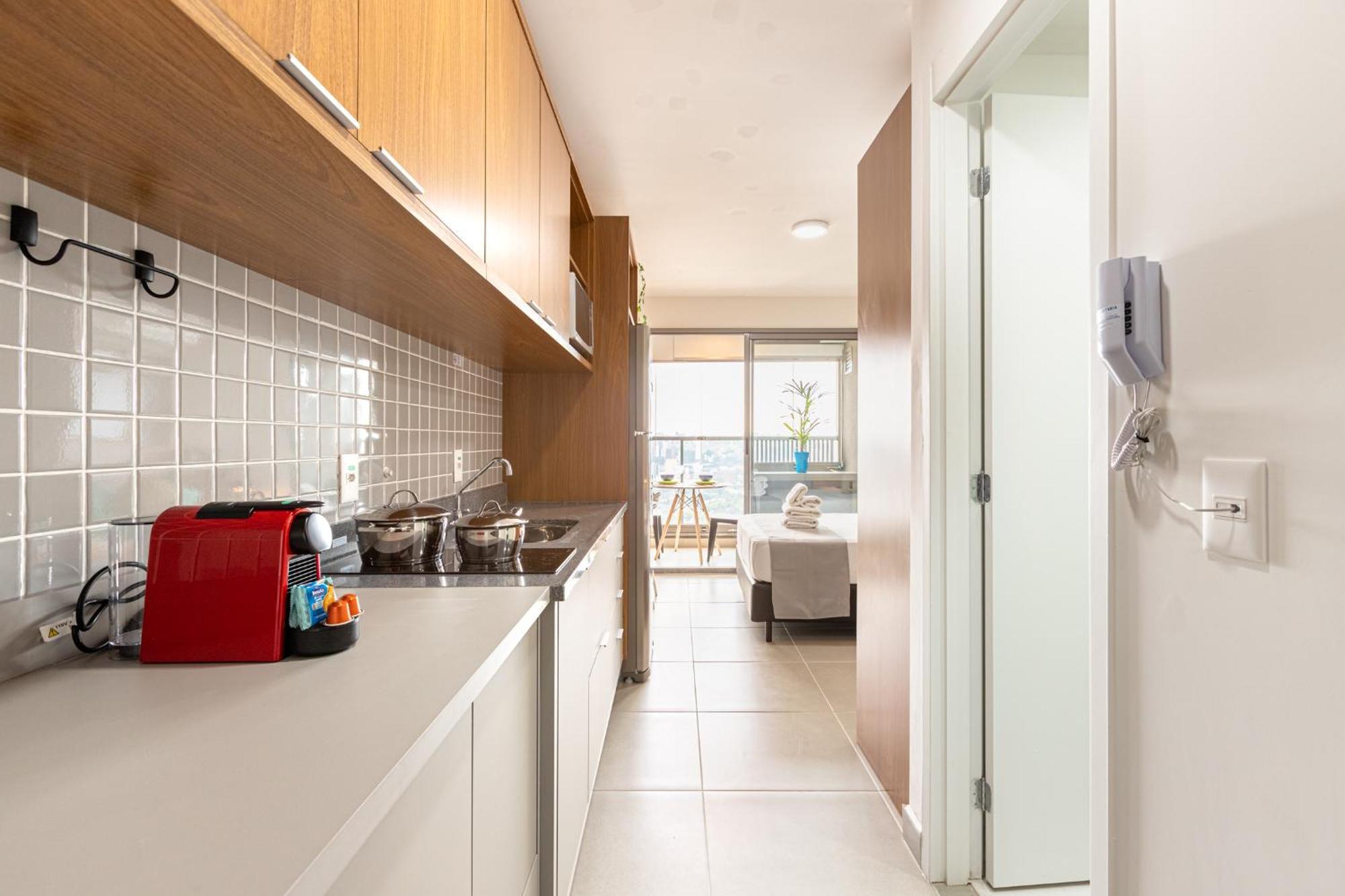 Easy Star - Lindo Studio No Alto Da Boa Vista Proximo Ao Metro - Tx03h Apartamento São Paulo
